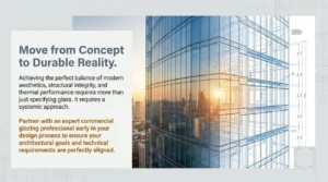 Commercial Glass Facades: Design, Performance & Applications | Glazenix Glass Solutions Commercial glass facades with Glazenixllc