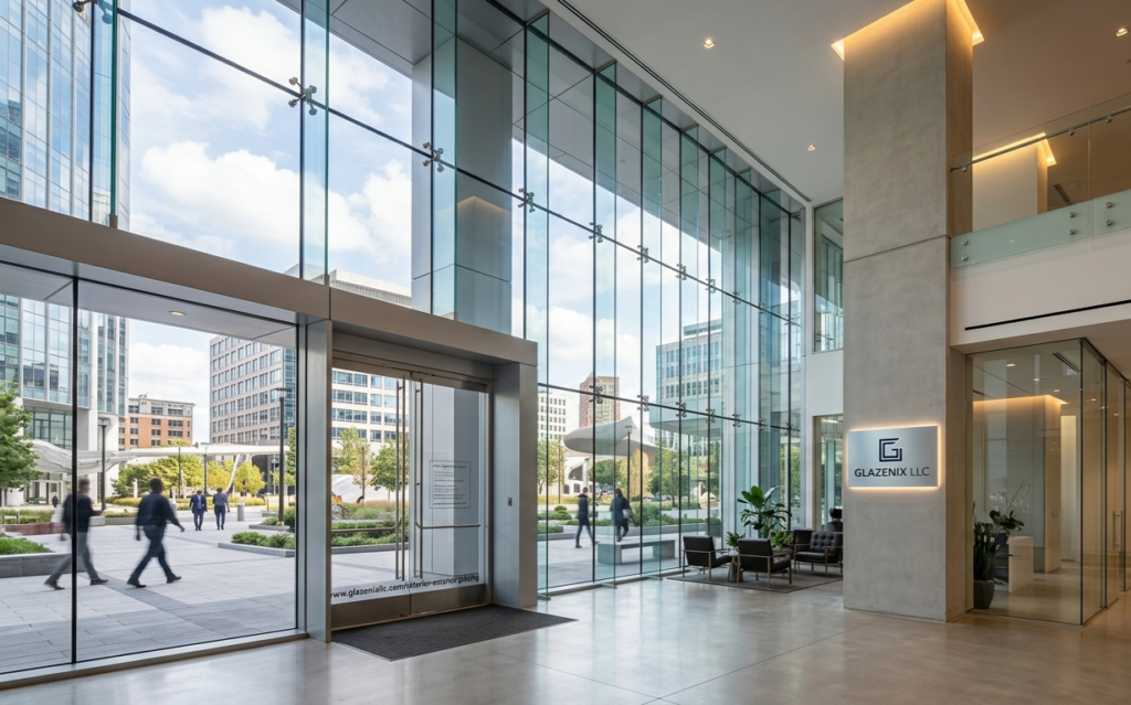 interior & exterior glazing by Glazenix
