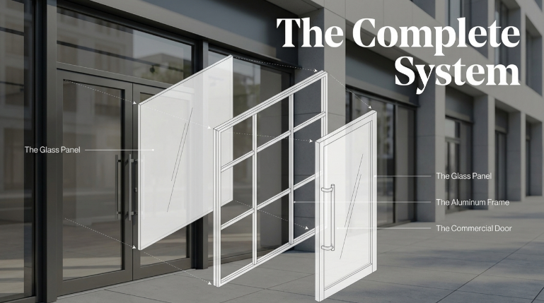 Storefront windows by Glazenixllc