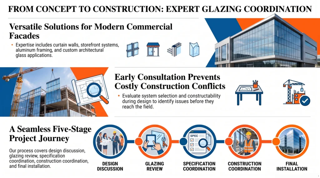 commercial glass for architects