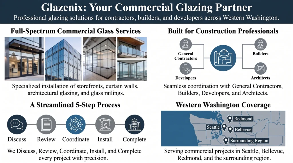 commercial glass for contractors