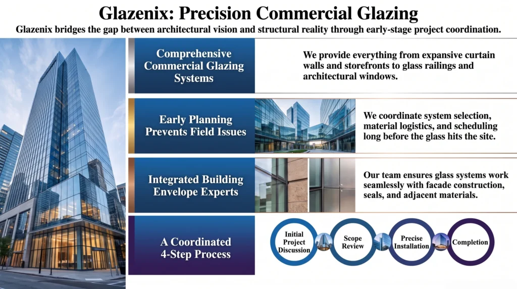 commercial glass for developers