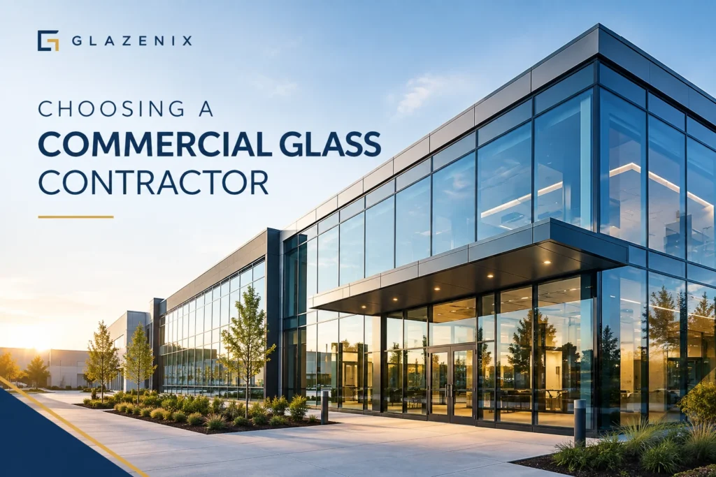 How to choose a commercial glass contractor