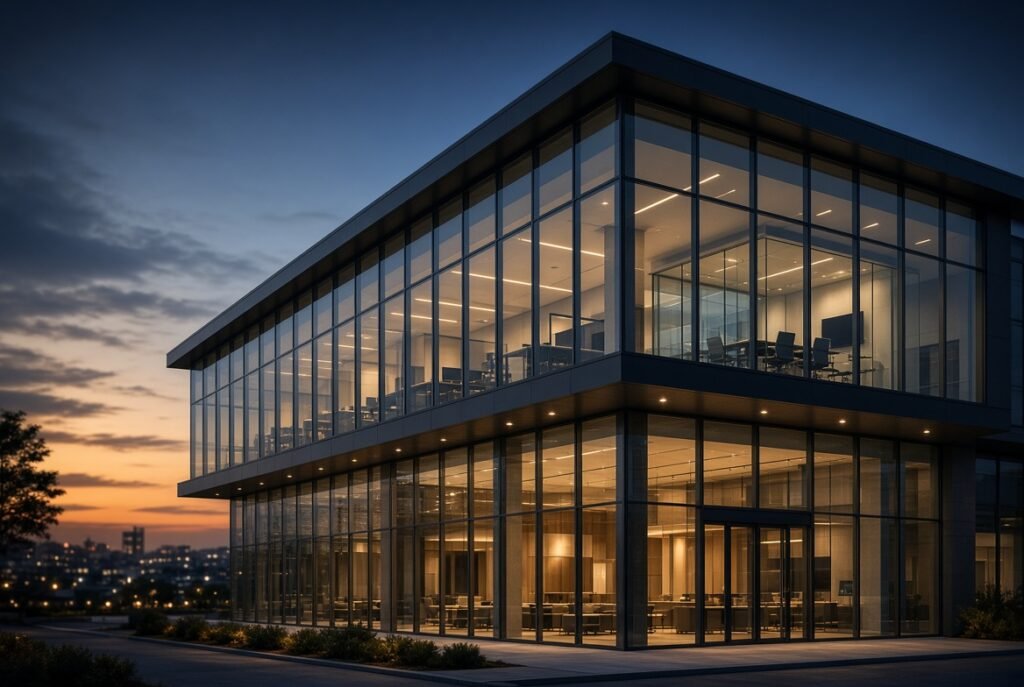 interior & exterior glazing by Glazenix
