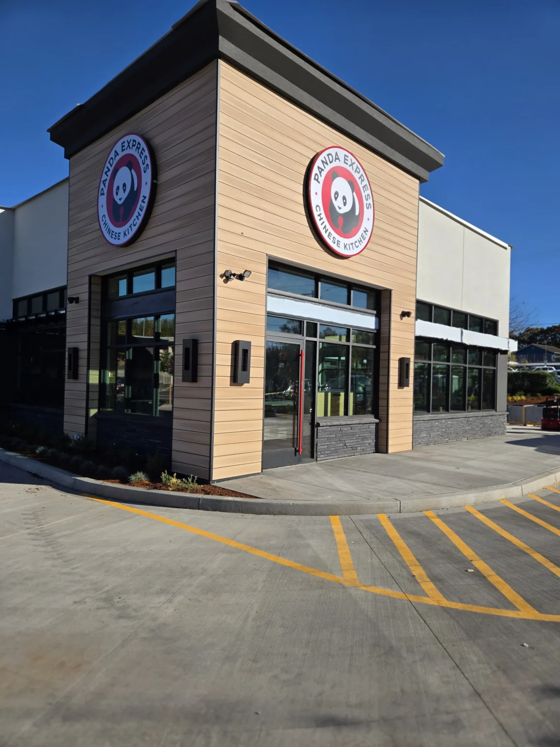 Panda Express Restaurant Storefront Glazing in Portland, Oregon