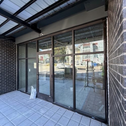 glass door and glass entrance - Glazenix