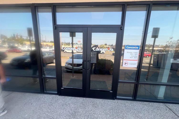 glass door and glass entrance - Glazenix