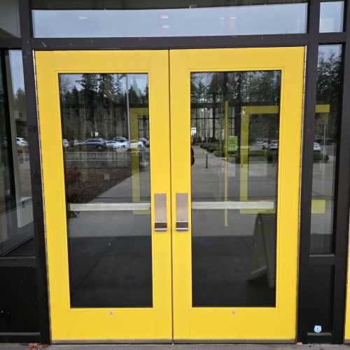 glass door and glass entrance - Glazenix