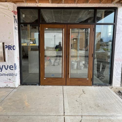 glass door and glass entrance - Glazenix