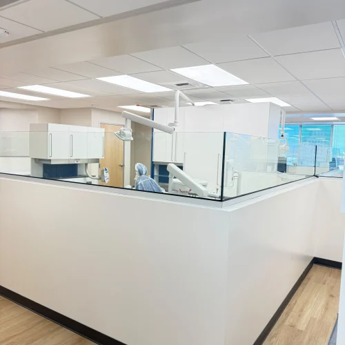 Commercial Glass for Healthcare Facility in Tacoma, Western Washington.